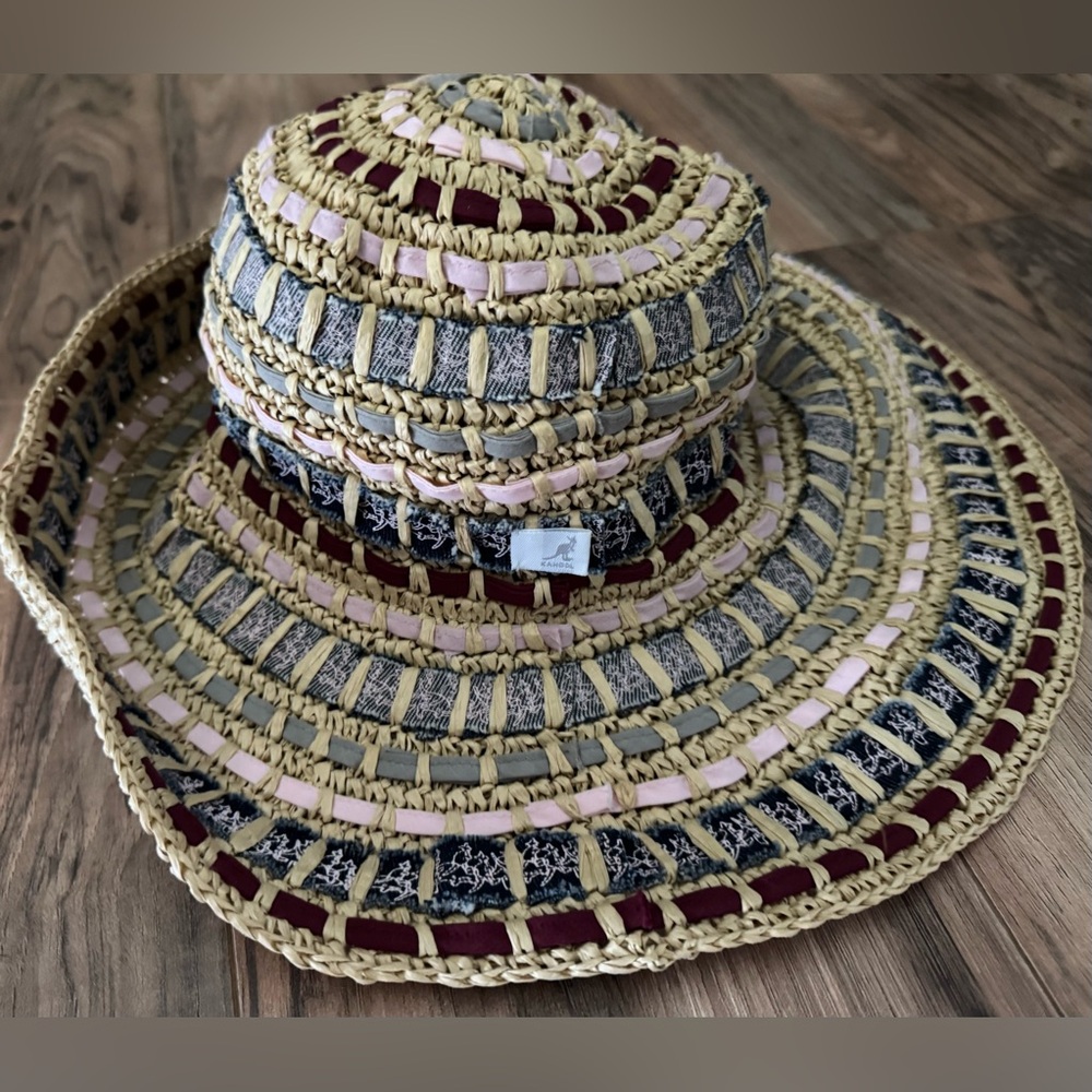 Kangol crochet hat